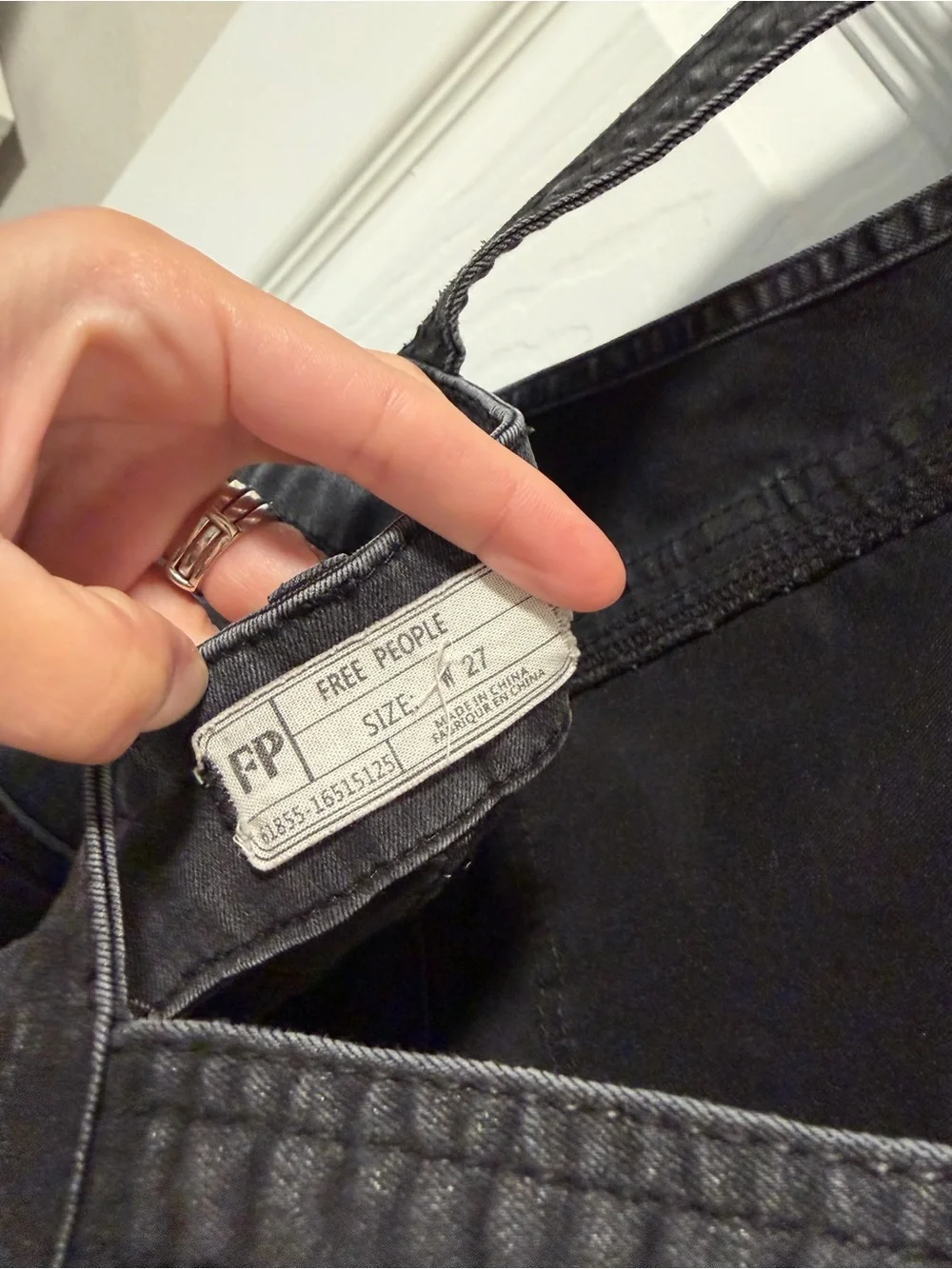 Free People Denim Overalls